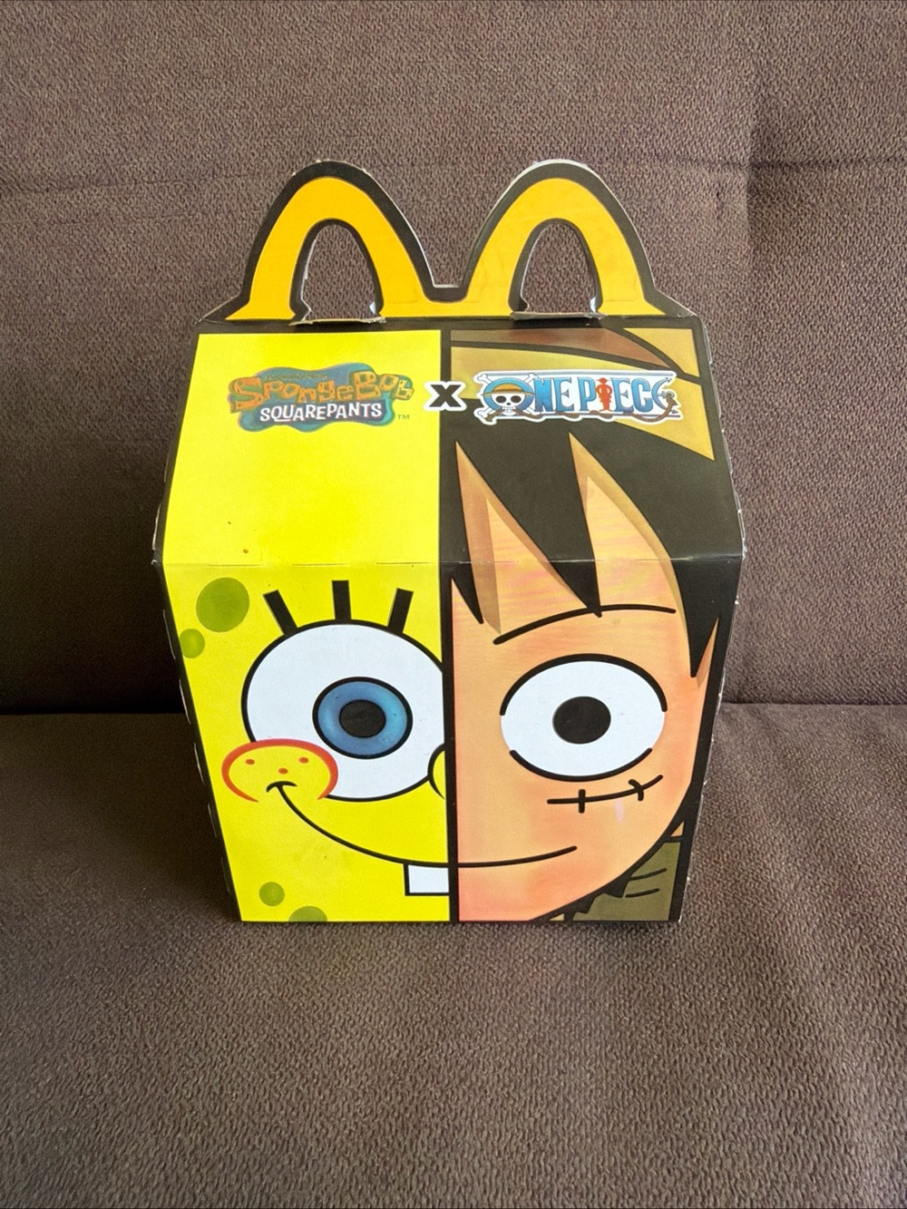 2026 Puerto Rico SpongeBob x One Piece Happy Meal Box Collectible